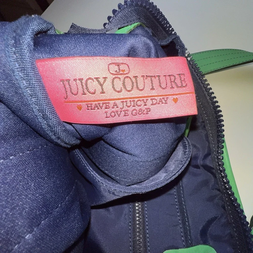Juicy Couture Her Majesty  Nylon Tote Handbag Adventures of G&P Y2K VTG